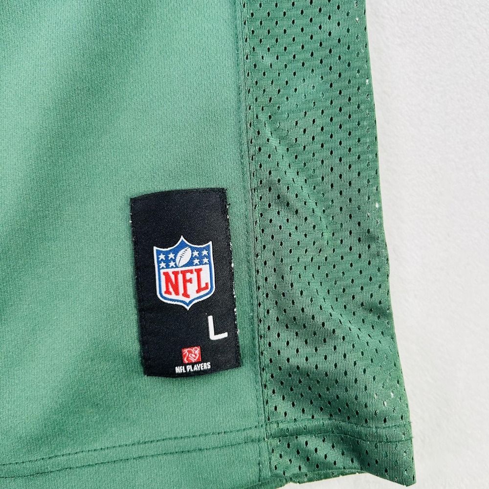 New York Jets Jersey Youth Large Green NFL Football Darrelle Revis 24 Logo Shirt - Picture 3 of 16